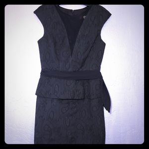 black holiday/cocktail dress